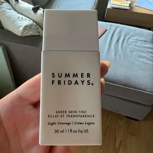 Summer Fridays sheer skin tint shade 6